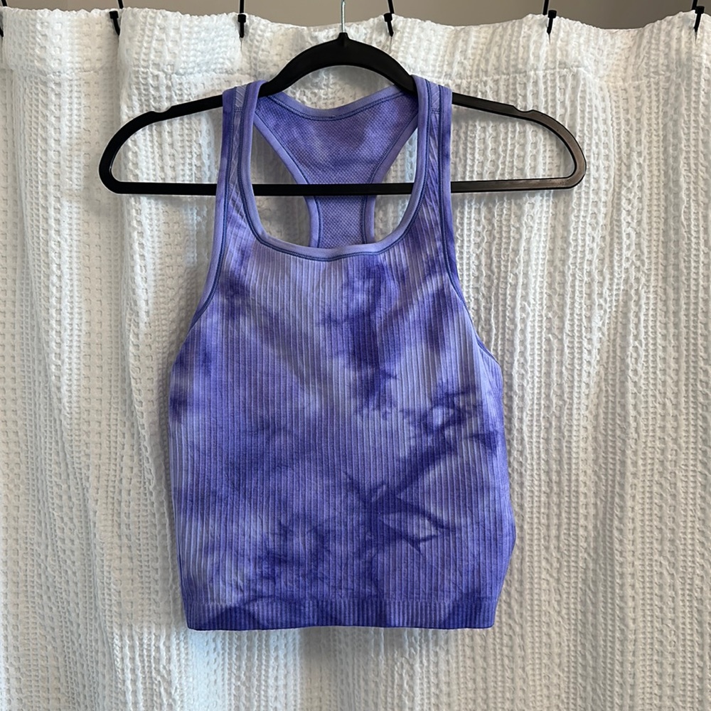 Lululemon ebb to street cropped tank